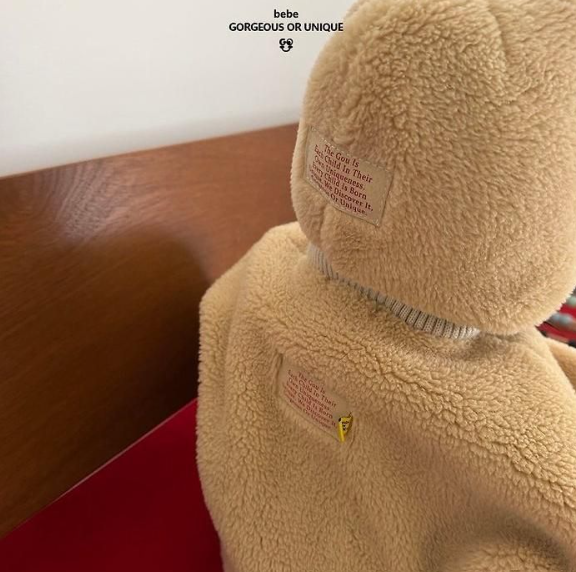gou baby チチポスーツ（帽子付き）