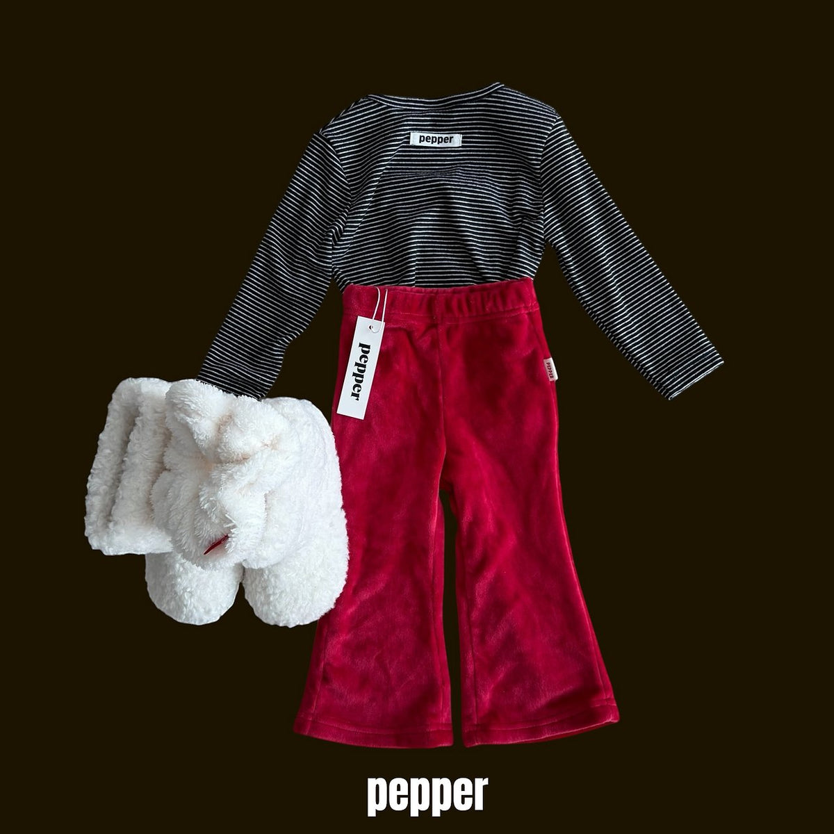 PEPPER ボーダーTシャツ
