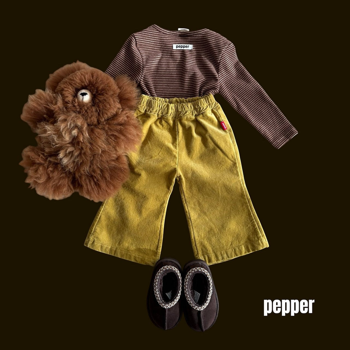 PEPPER ボーダーTシャツ