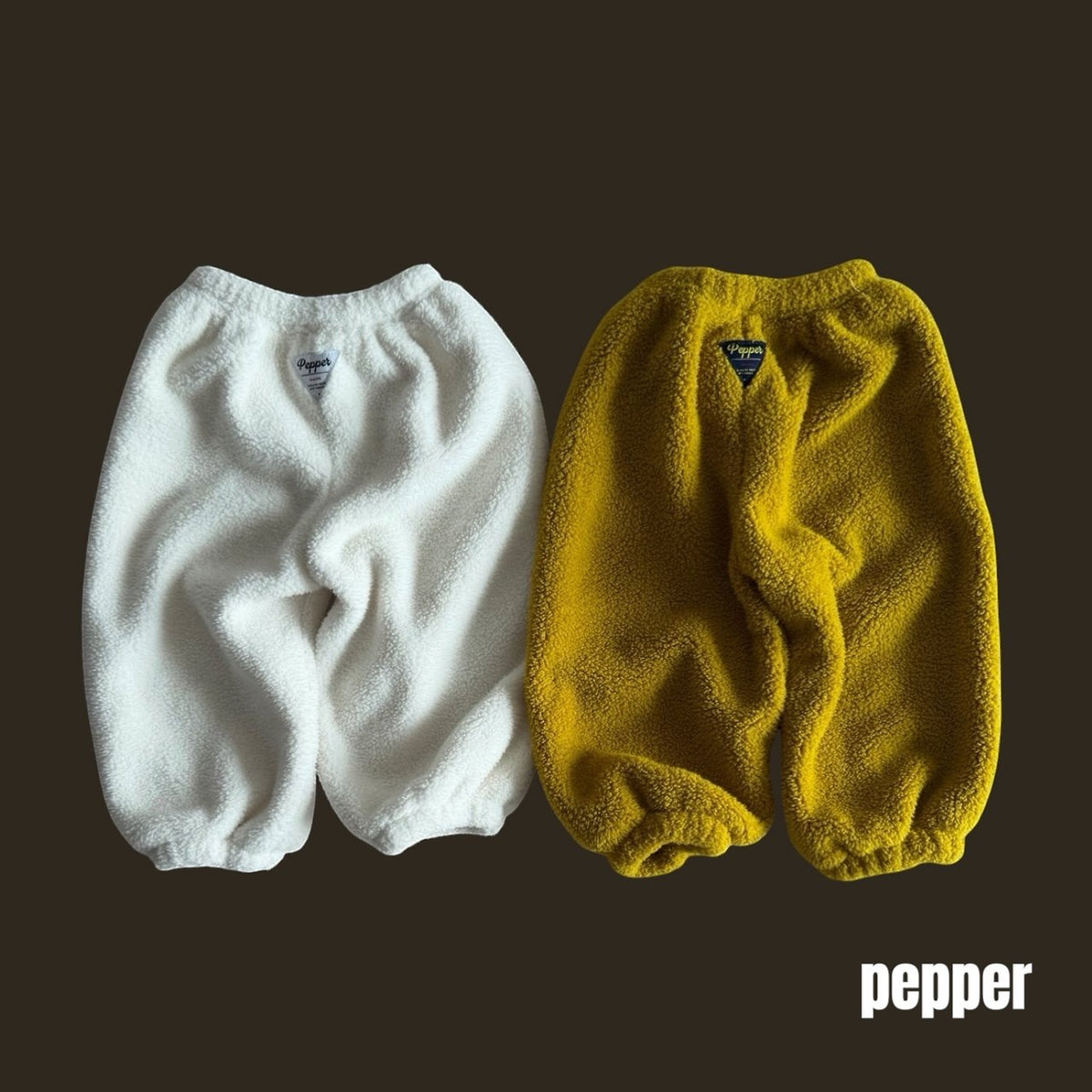 PEPPER ビションジョガーパンツ