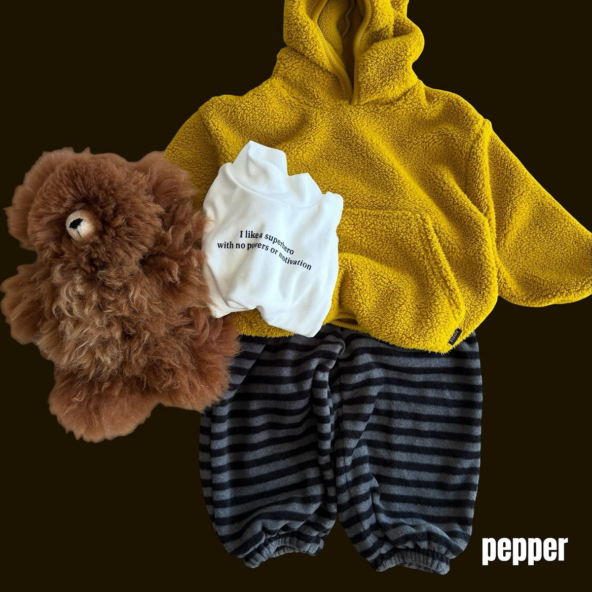 PEPPER ビションフーディー