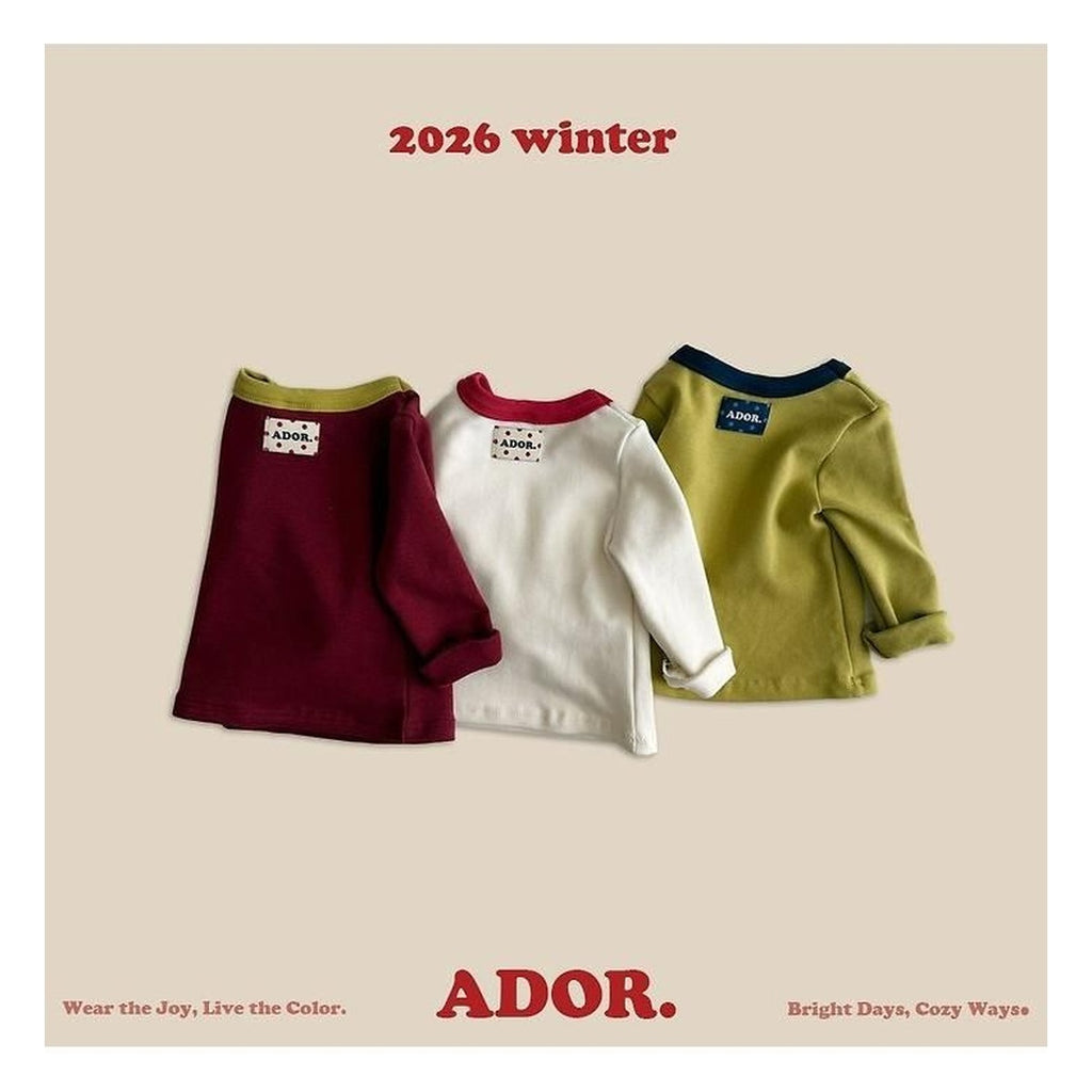 ADOR. クッキー配色ティー