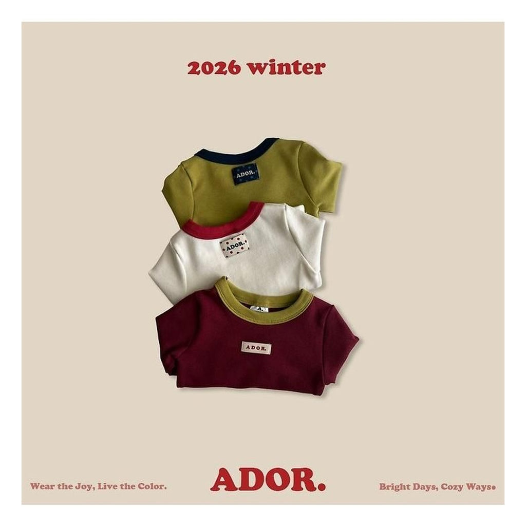 ADOR. クッキー配色ティー