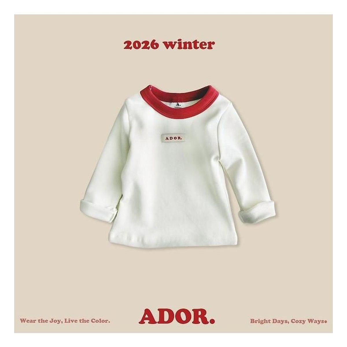 ADOR. クッキー配色ティー