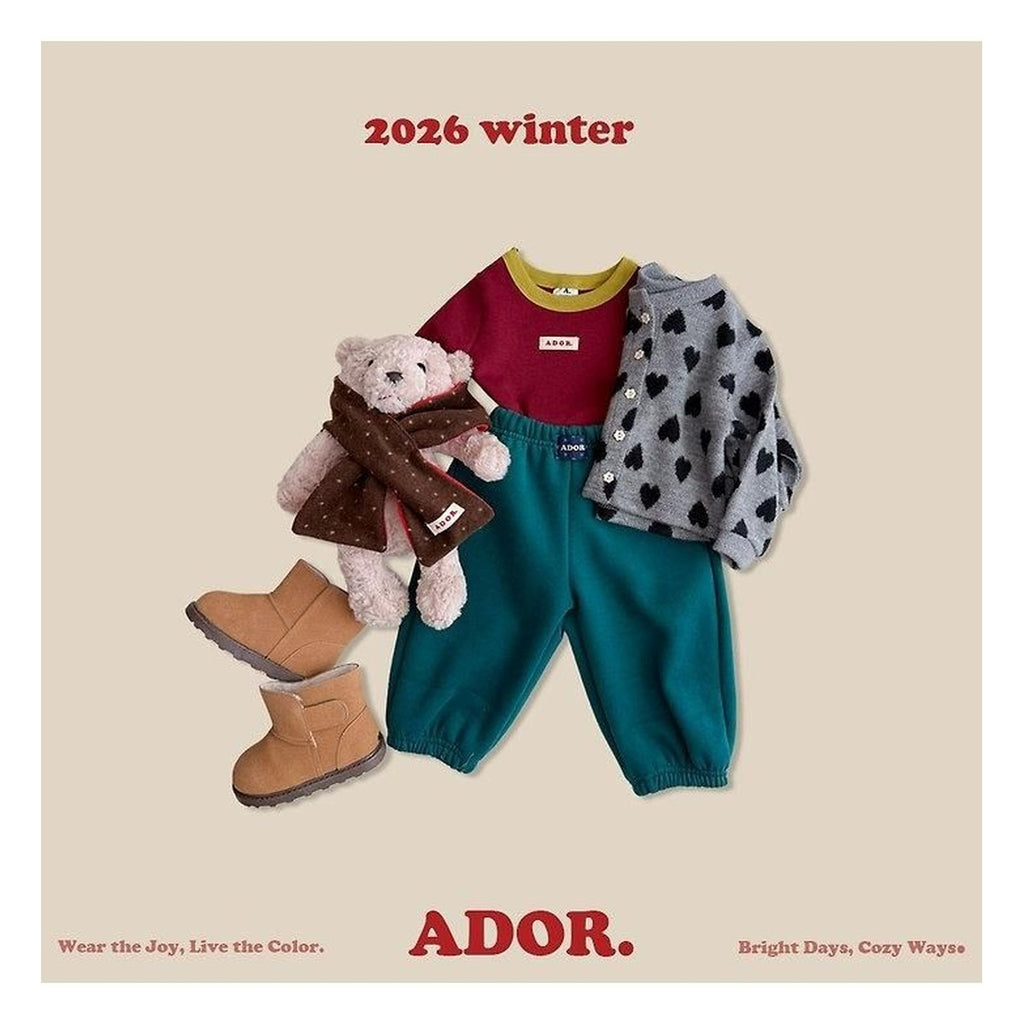 ADOR. クッキー配色ティー