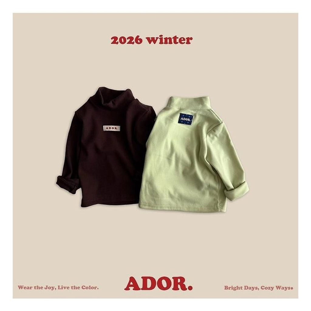 ADOR. ハーフタートル ロンT