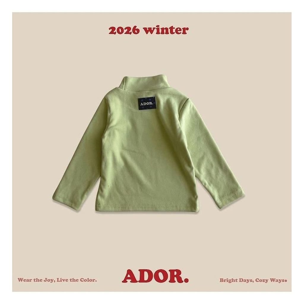 ADOR. ハーフタートル ロンT