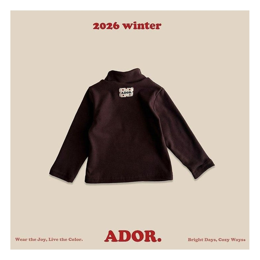 ADOR. ハーフタートル ロンT