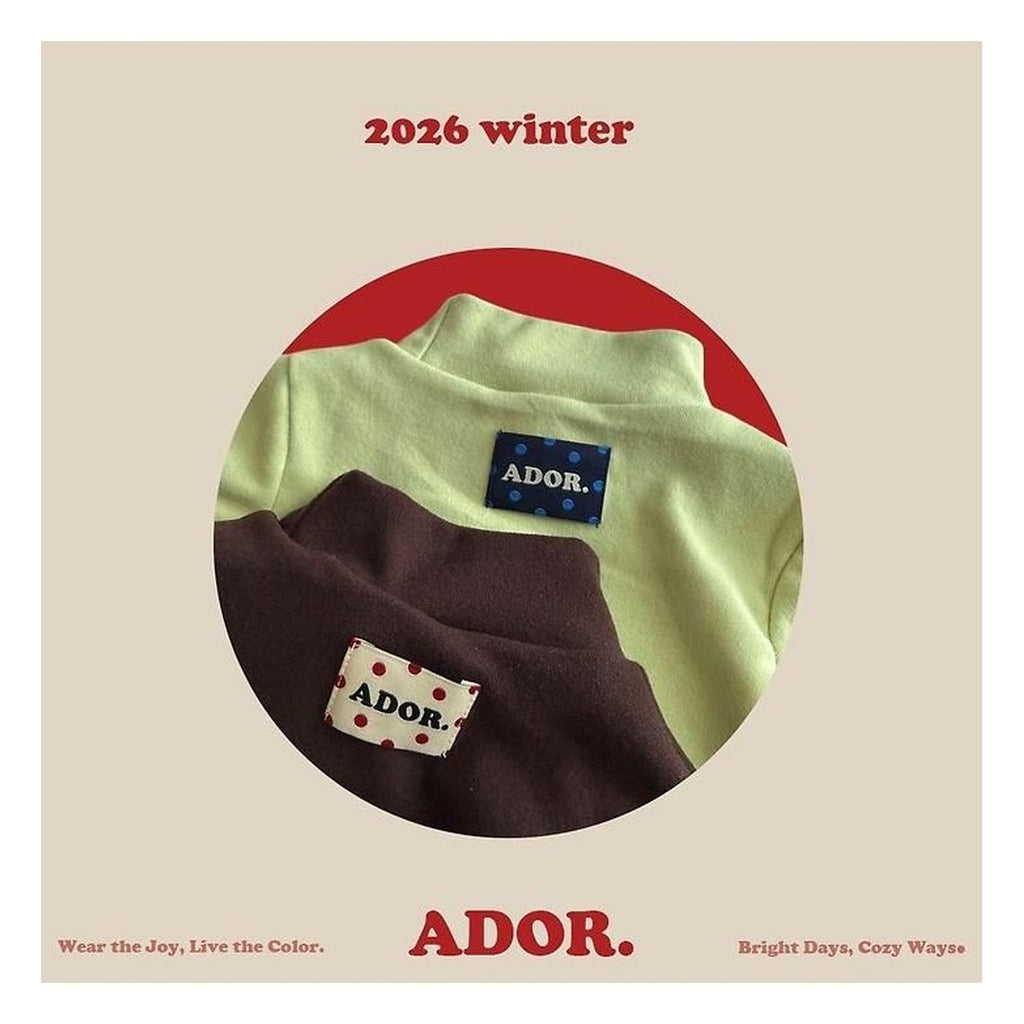 ADOR. ハーフタートル ロンT