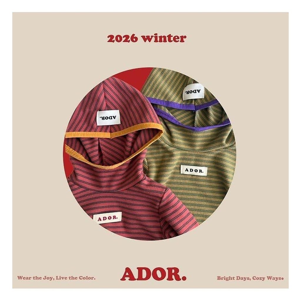 ADOR. ハイネックフーディー