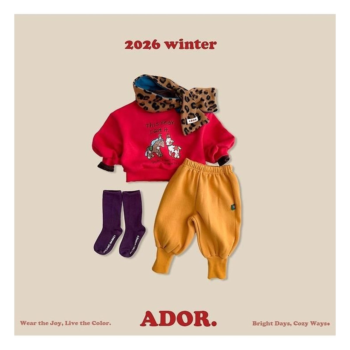 ADOR. ウィンターアラジンパンツ