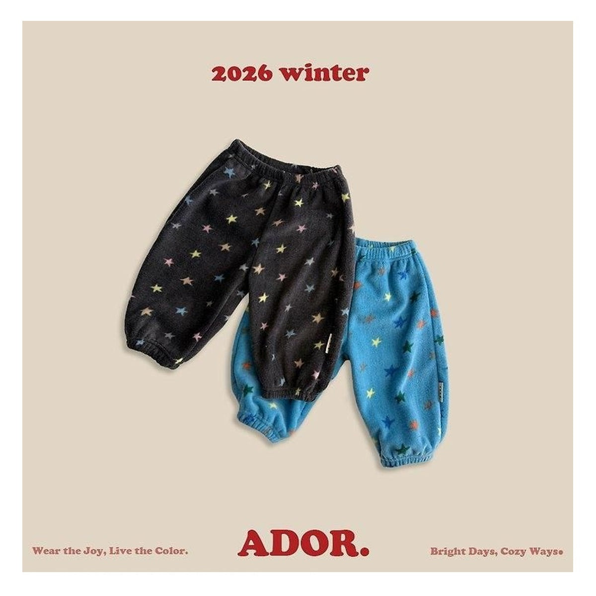 ADOR. スタープリーツパンツ