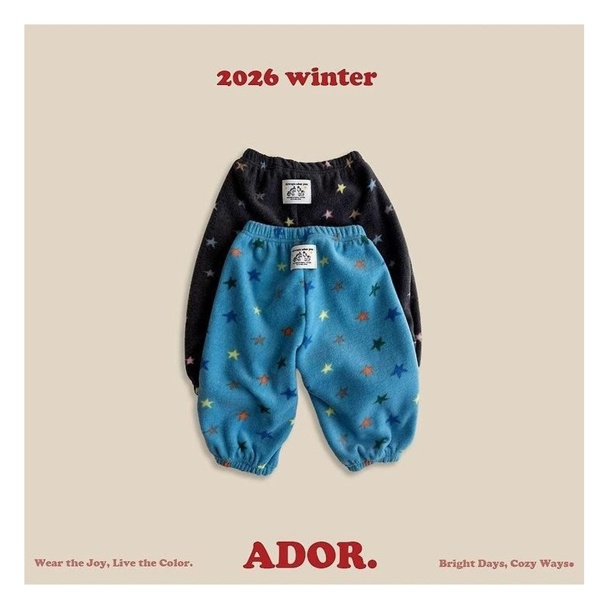 ADOR. スタープリーツパンツ