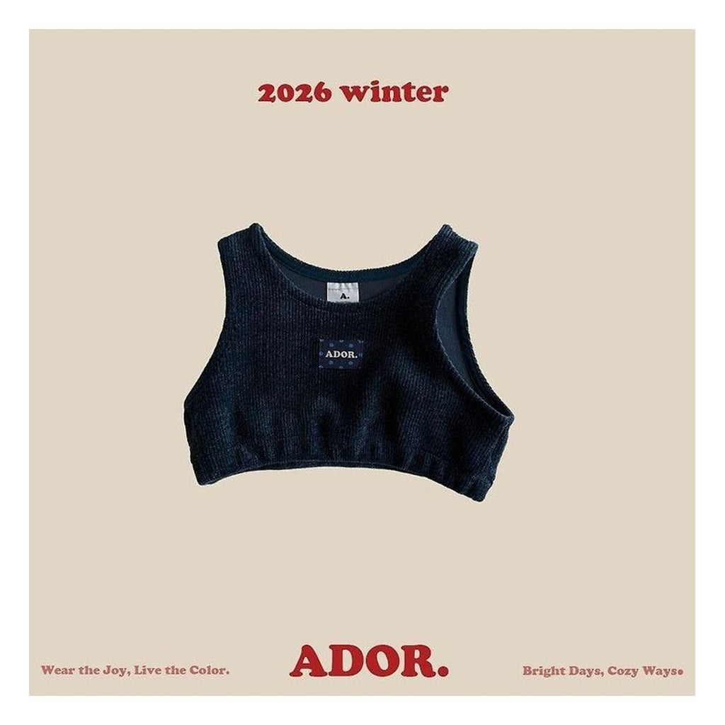 ADOR. ふんわりベロアベスト