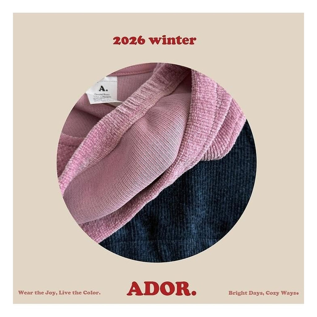 ADOR. ふんわりベロアベスト