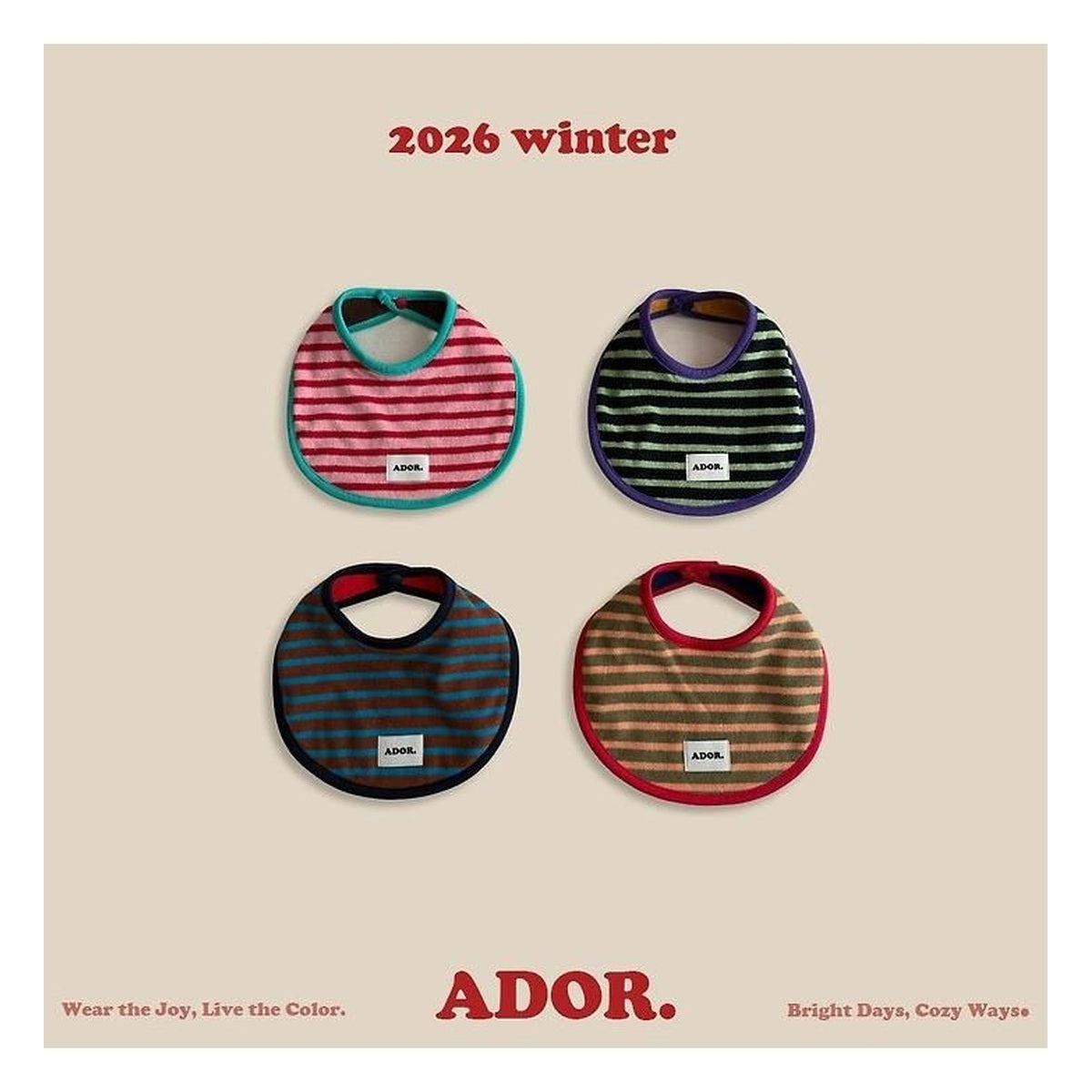 ADOR. 両面テリービーニー FREE