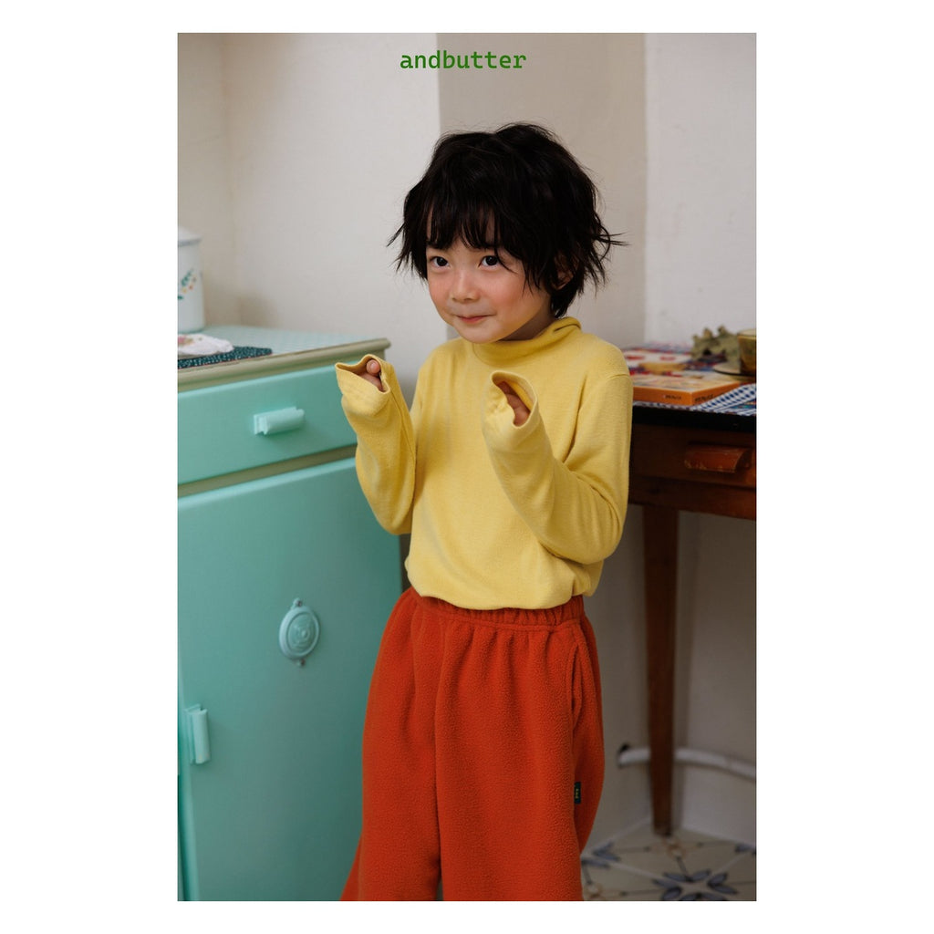 and butter トライリングポロシャツ
