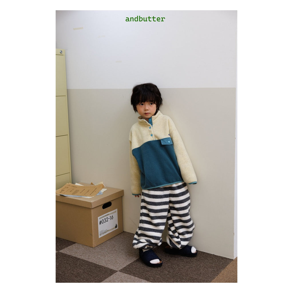 and butter キャンププラウス