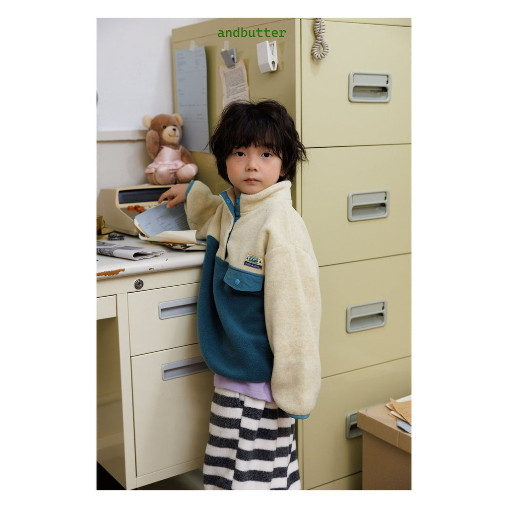 and butter キャンププラウス