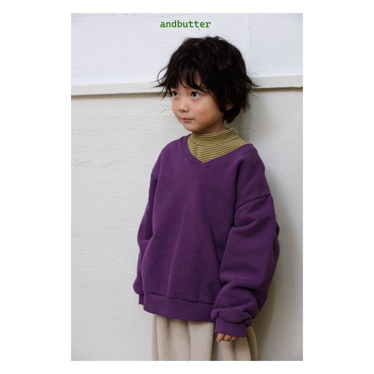 and butter ブイフォンスウェット