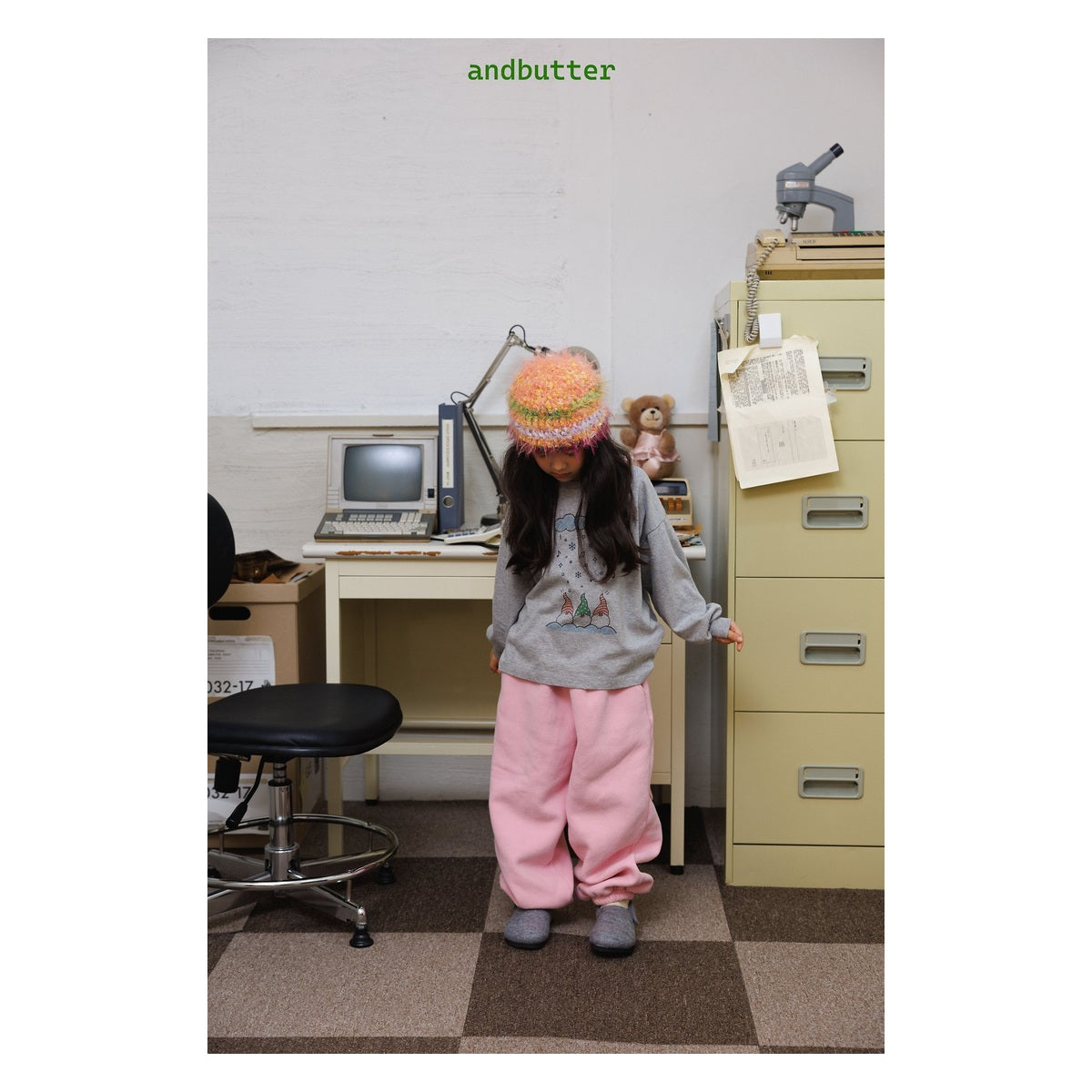 and butter クラウドサンタTシャツ