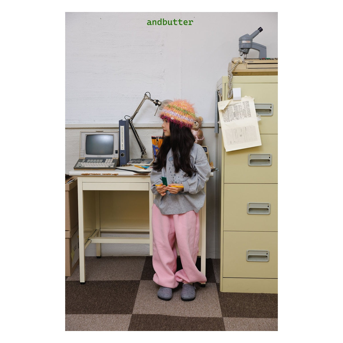 and butter クラウドサンタTシャツ