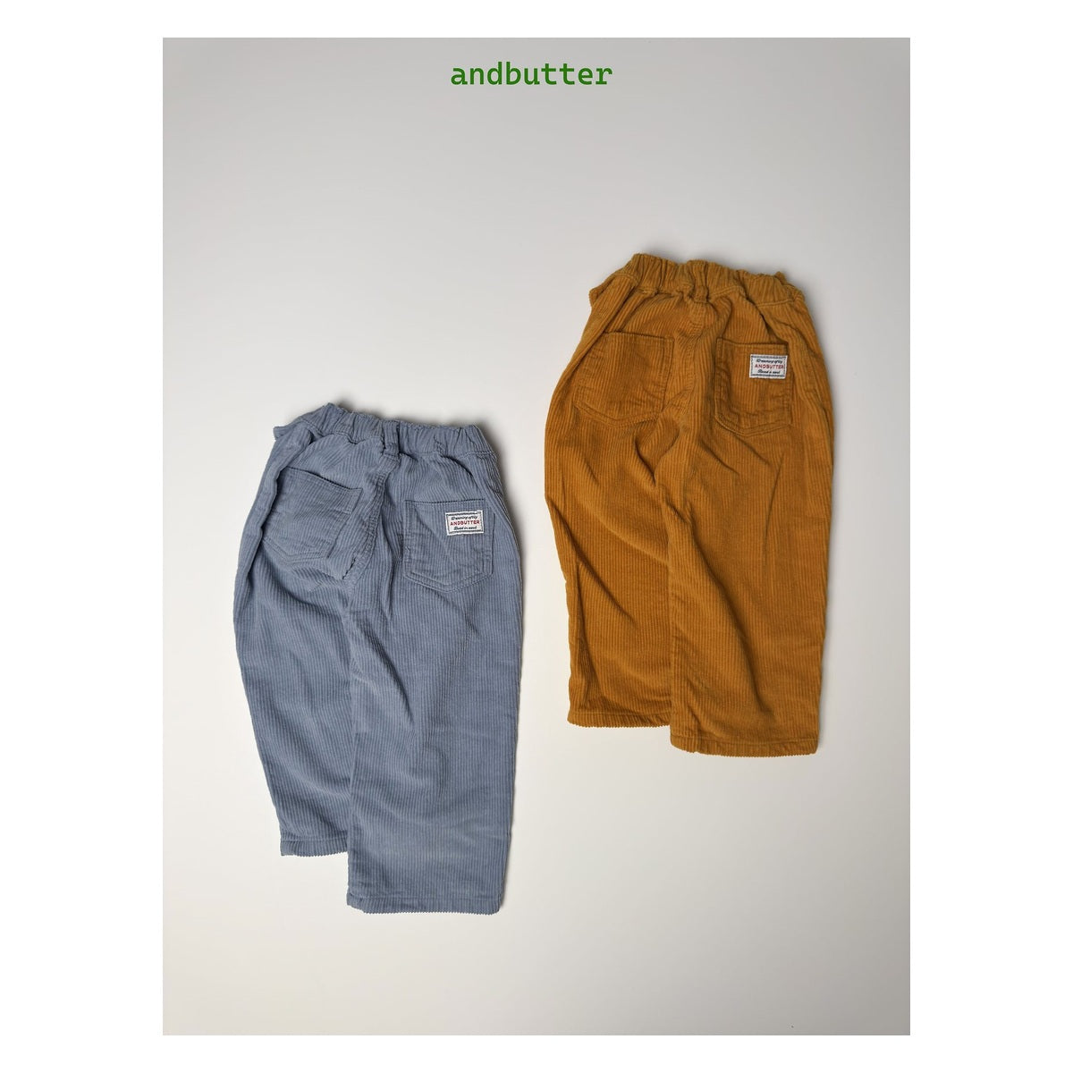 and butter トーストコーデュロイパンツ