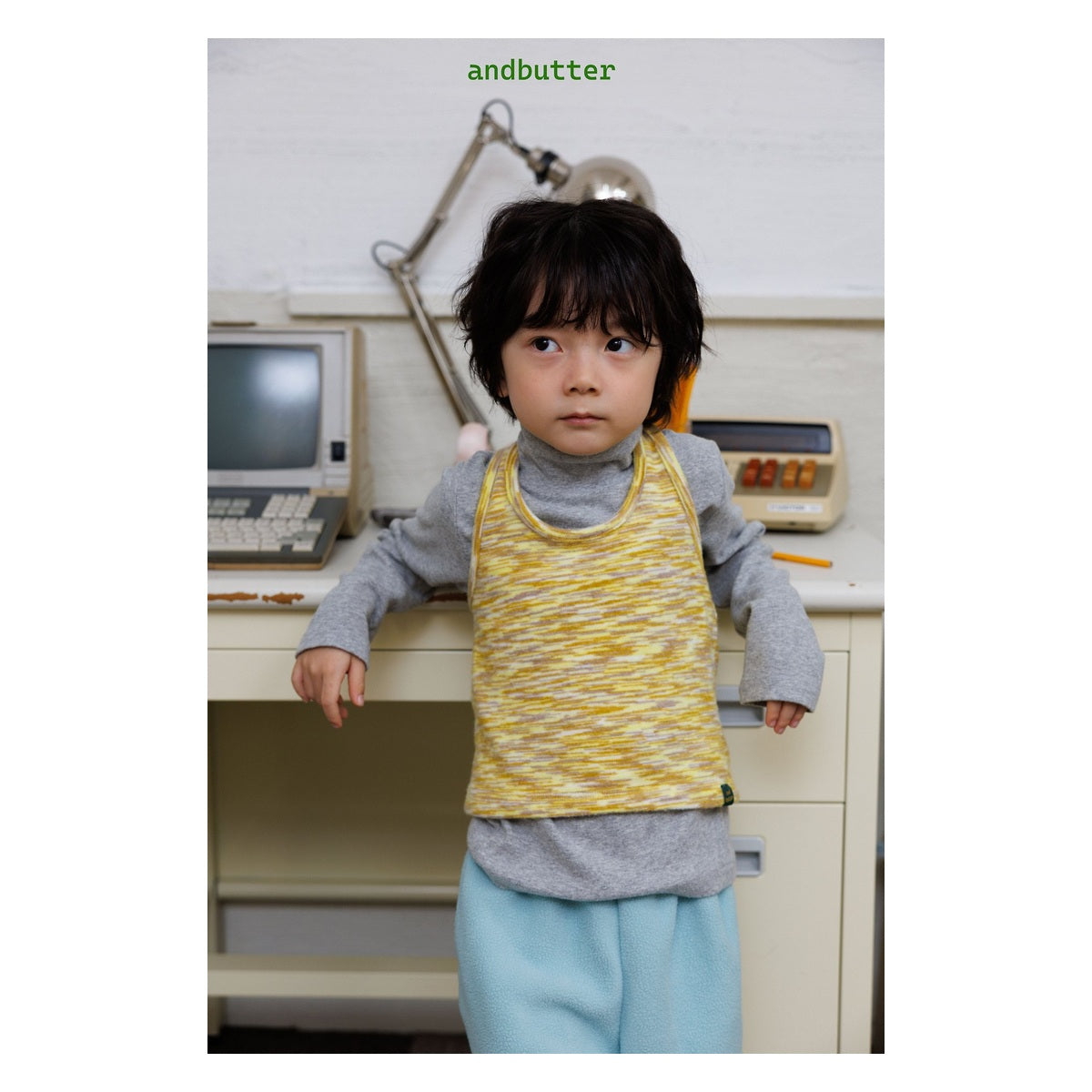and butter ホルターニット