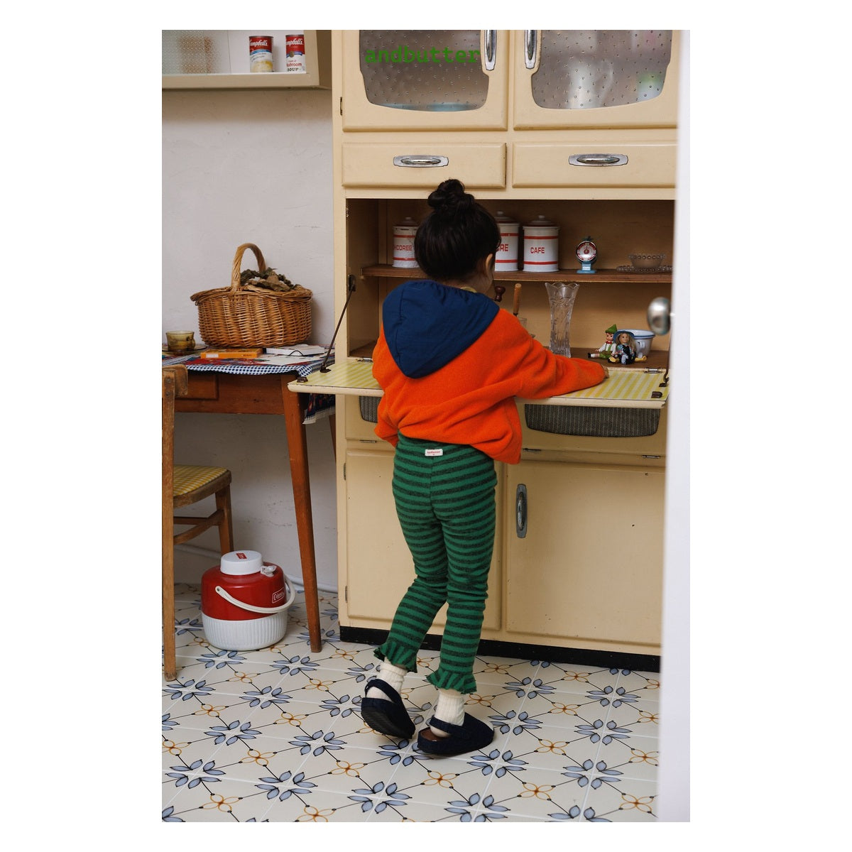 and butter 虹もち パンツ