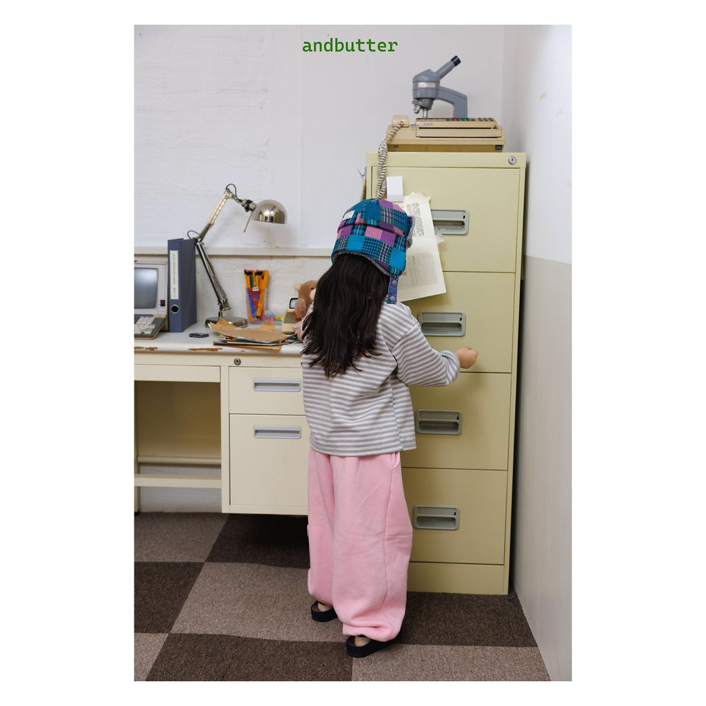 and butter ミックスチェックイヤーマフ FREE