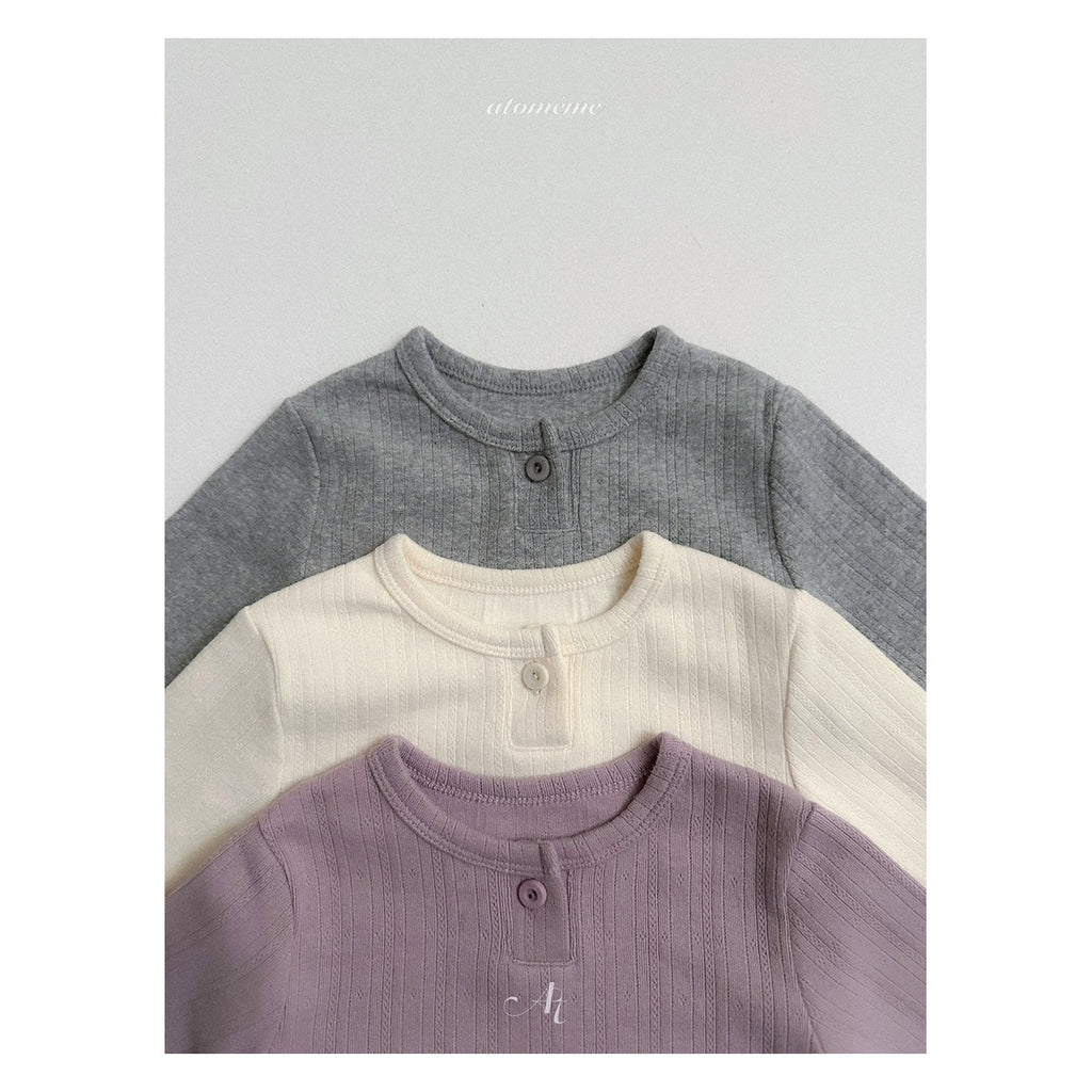 atomeme ルネアイレットTシャツ