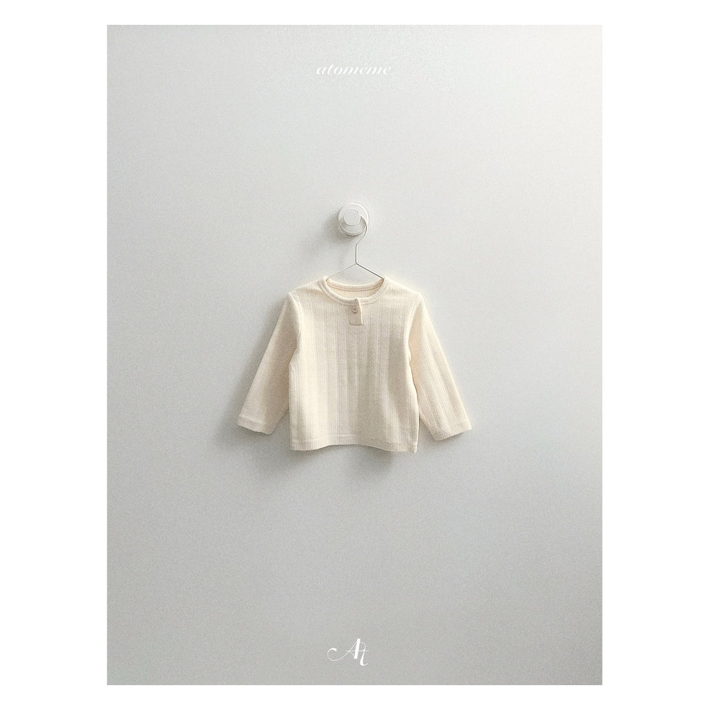 atomeme ルネアイレットTシャツ