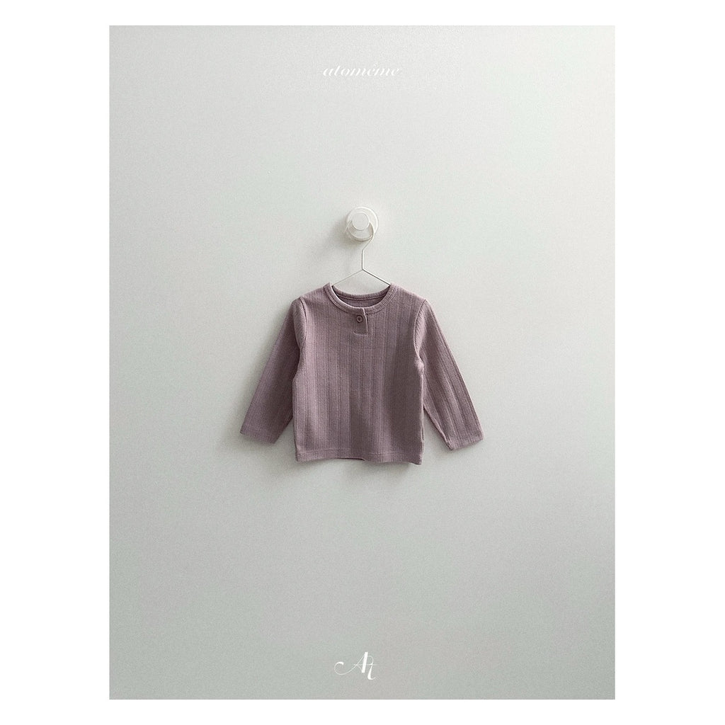 atomeme ルネアイレットTシャツ