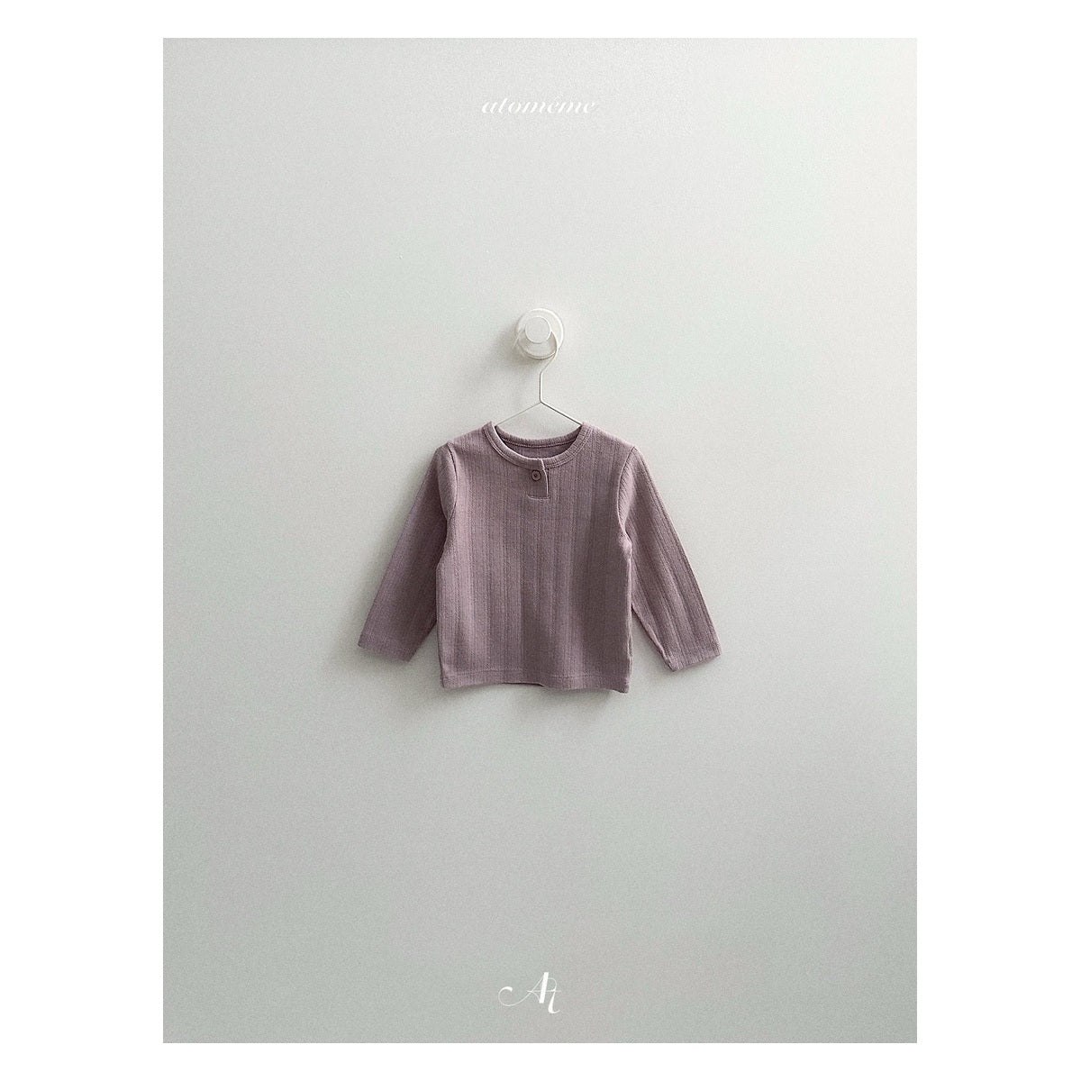 atomeme ルネアイレットTシャツ