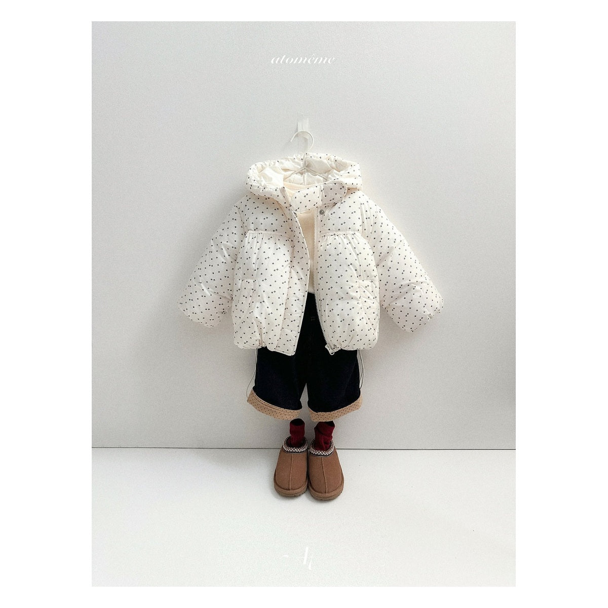 atomeme ルネアイレットTシャツ