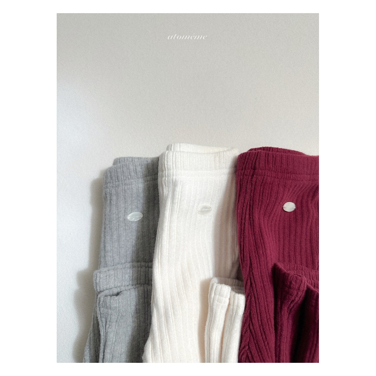 atomeme ロニブーツカットパンツ
