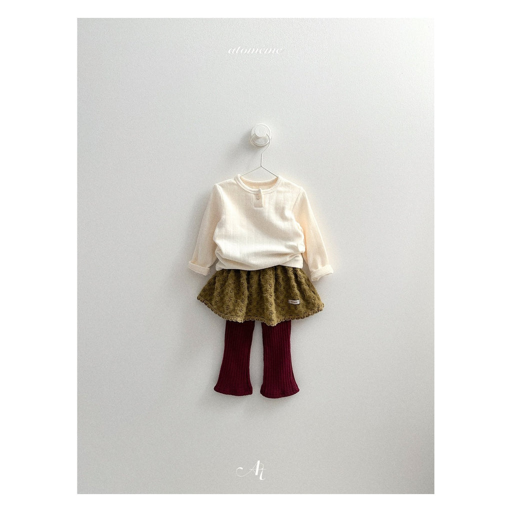 atomeme ロニブーツカットパンツ