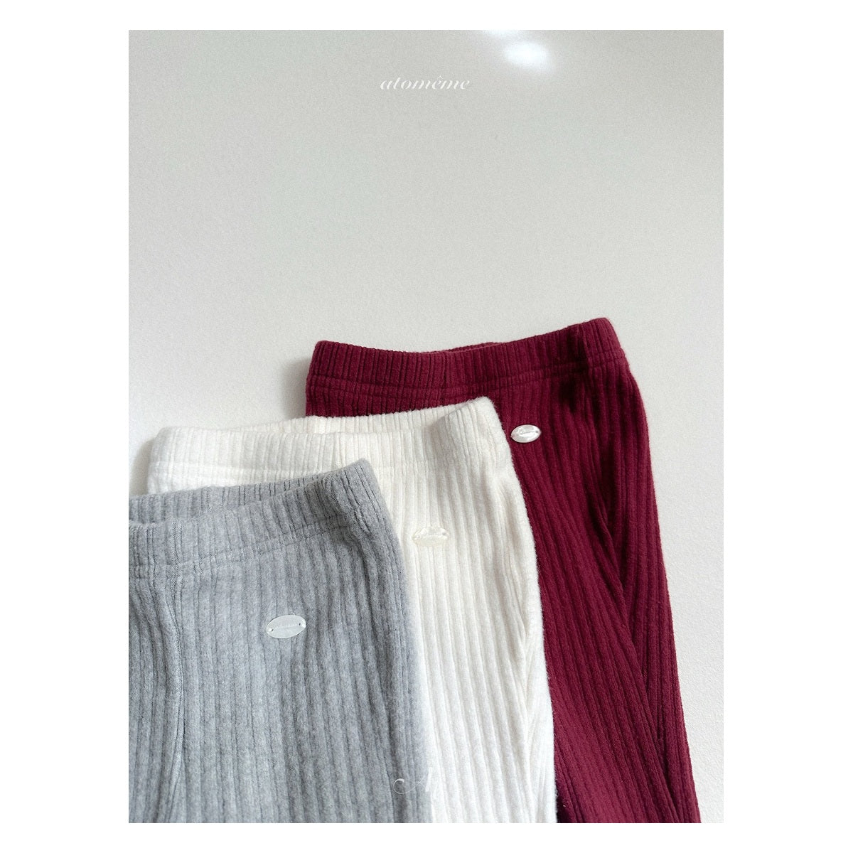 atomeme ロニブーツカットパンツ