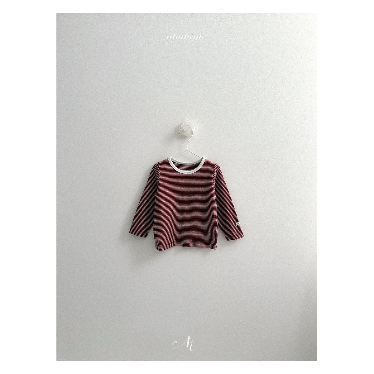 atomeme ストライプTシャツ