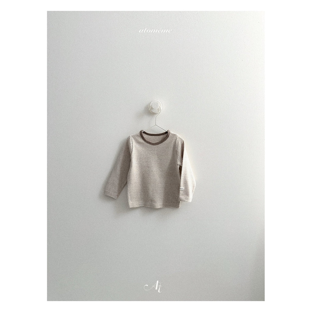 atomeme ストライプTシャツ