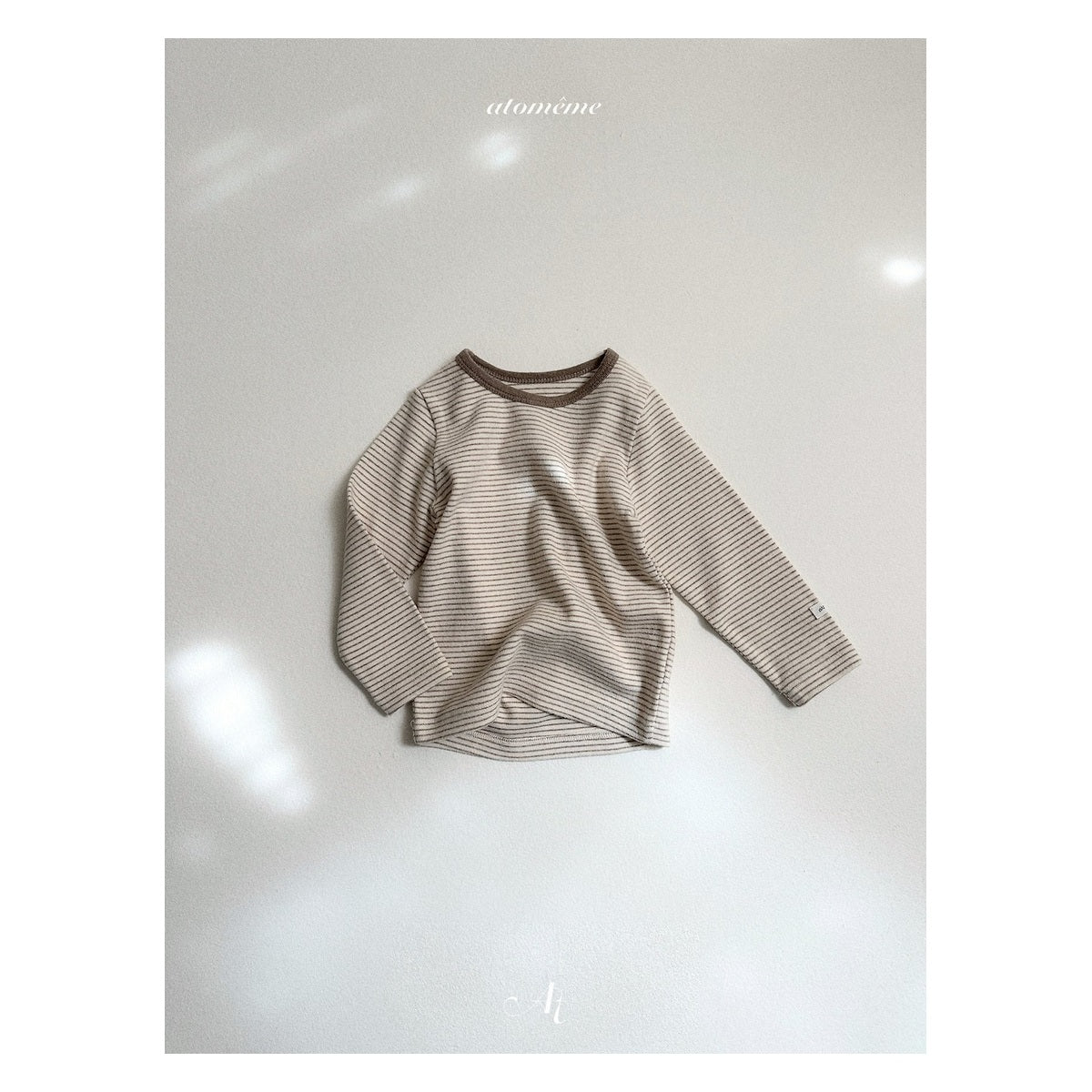 atomeme ストライプTシャツ