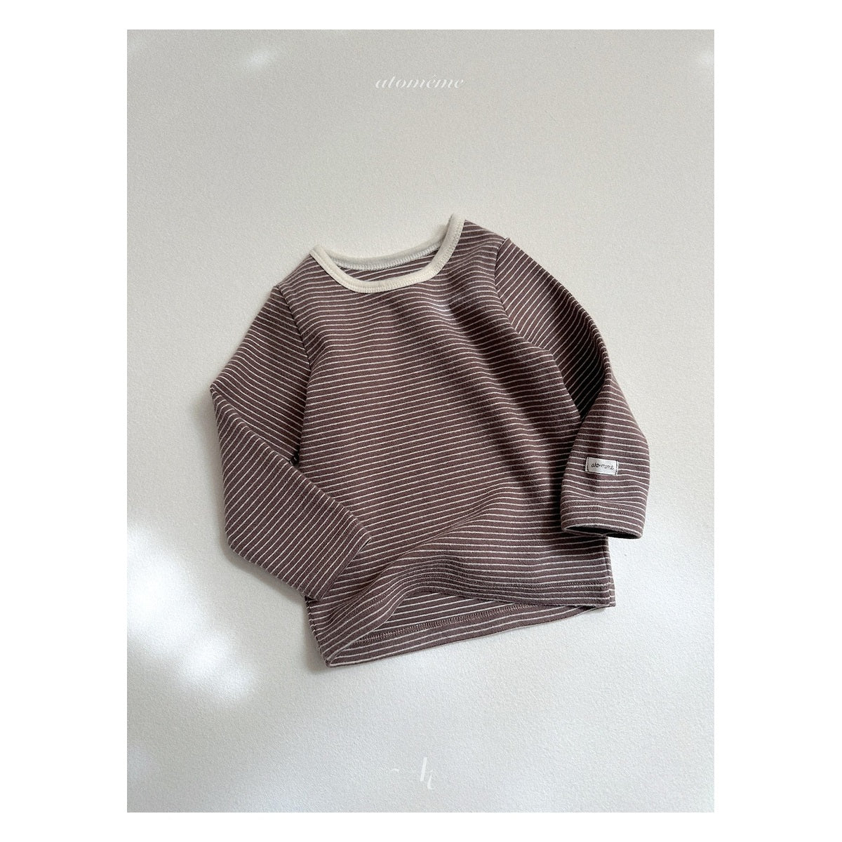 atomeme ストライプTシャツ