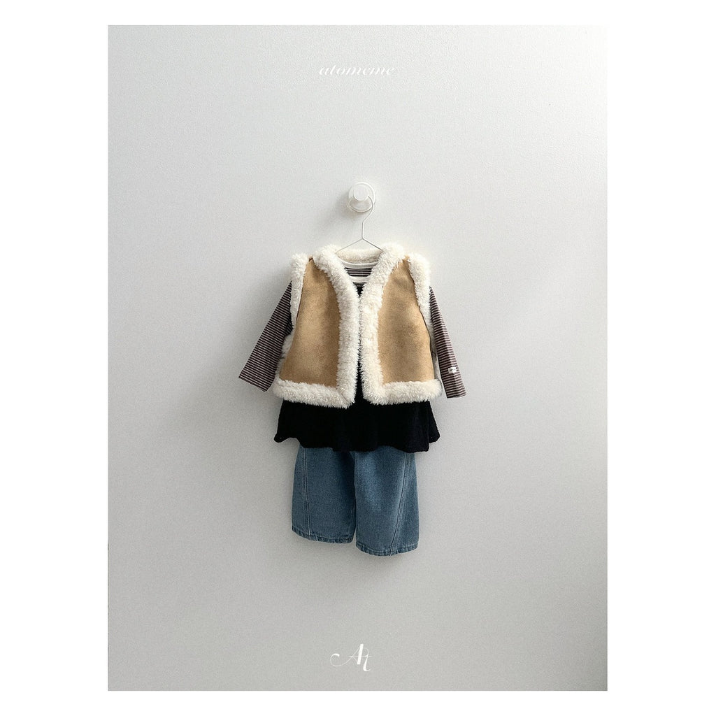 atomeme ストライプTシャツ