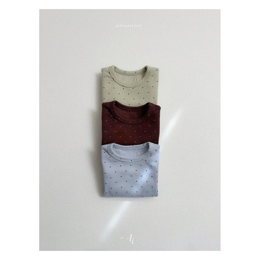 atomeme ベビードットTシャツ