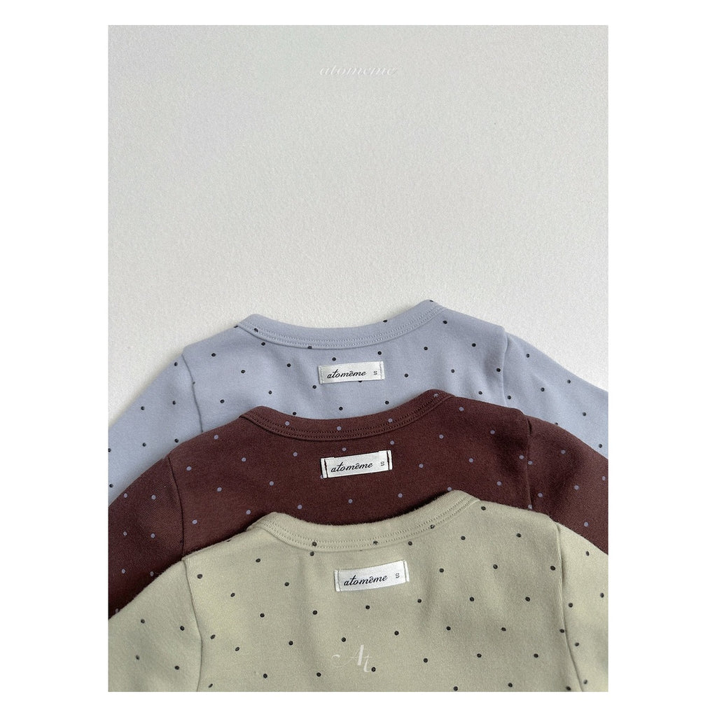 atomeme ベビードットTシャツ