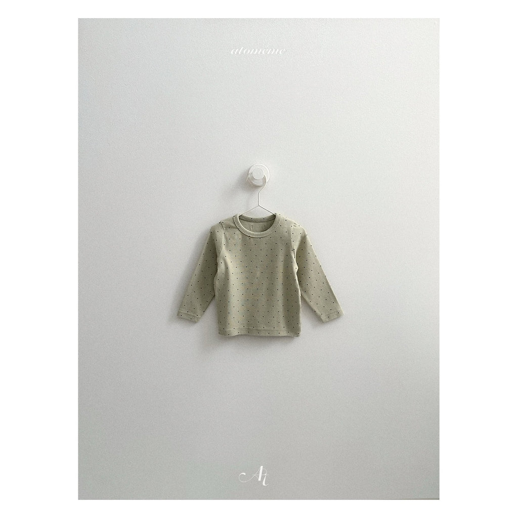 atomeme ベビードットTシャツ