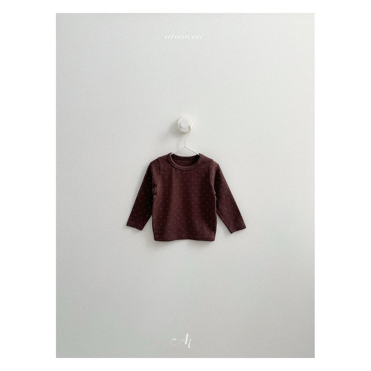 atomeme ベビードットTシャツ