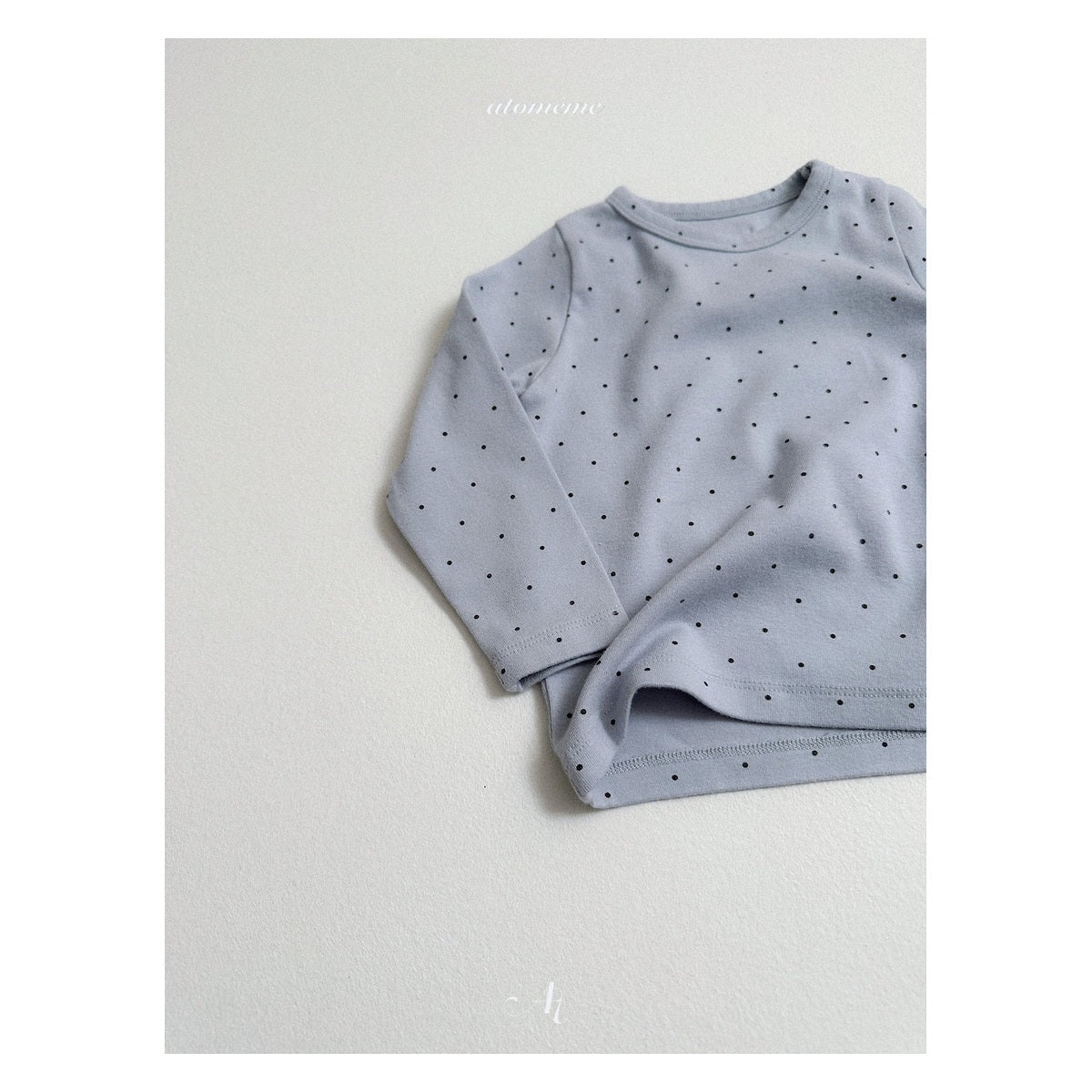 atomeme ベビードットTシャツ