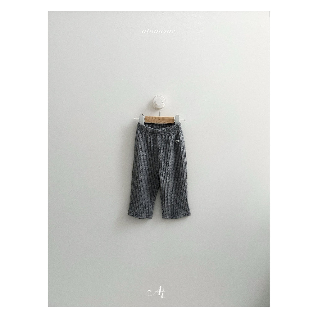atomeme ヘイニットパンツ