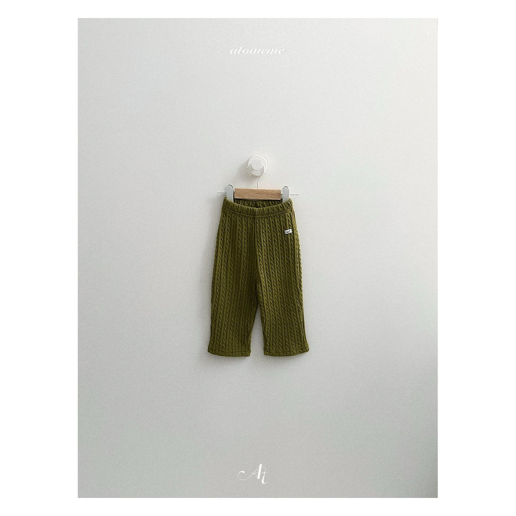 atomeme ヘイニットパンツ